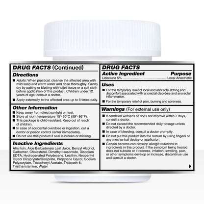 Clinical Resolution Quick Numb professional grade local anesthetic product label details