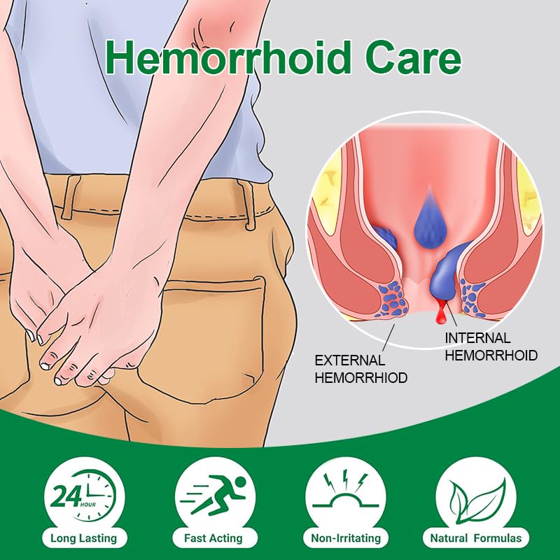 Anesthetic hemorrhoid ointment tubes by Vamy for fast-acting local numbing.