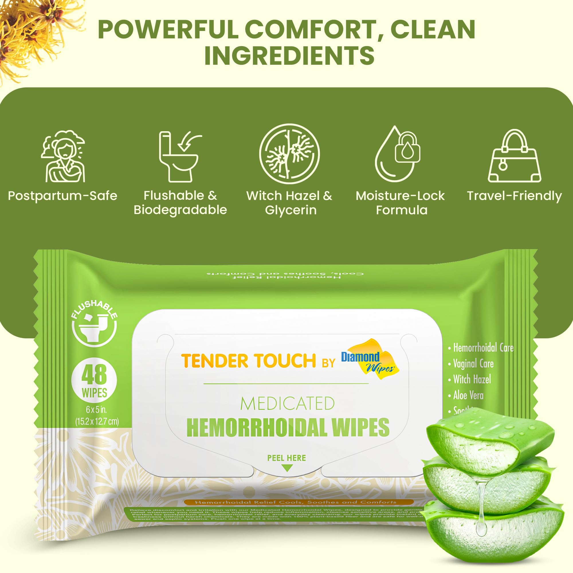 Biodegradable plant based fibers flushable wipes for sewer safety