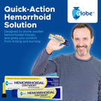 Two ounce hemorrhoidal protectant cream with petrolatum ingredients