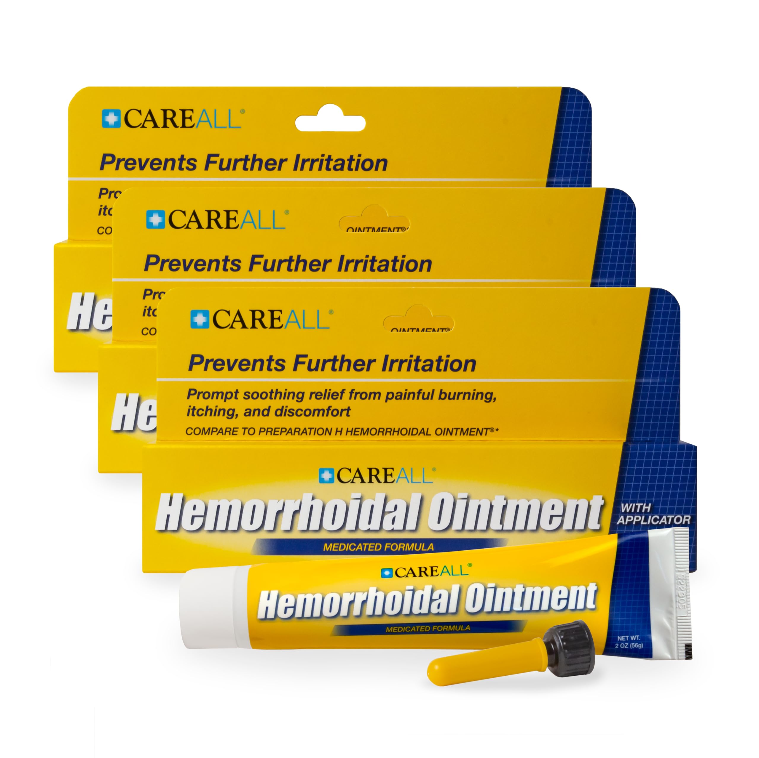 Medicated piles cream for burning and itching relief with phenylephrine HCl active ingredient