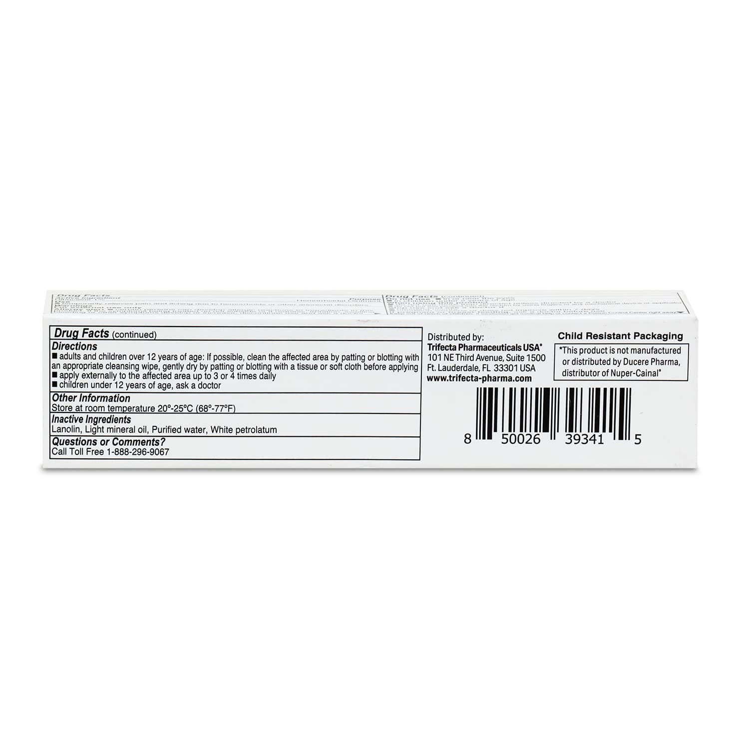 Globe dibucaine one percent formulation for targeted burning and itching skin relief