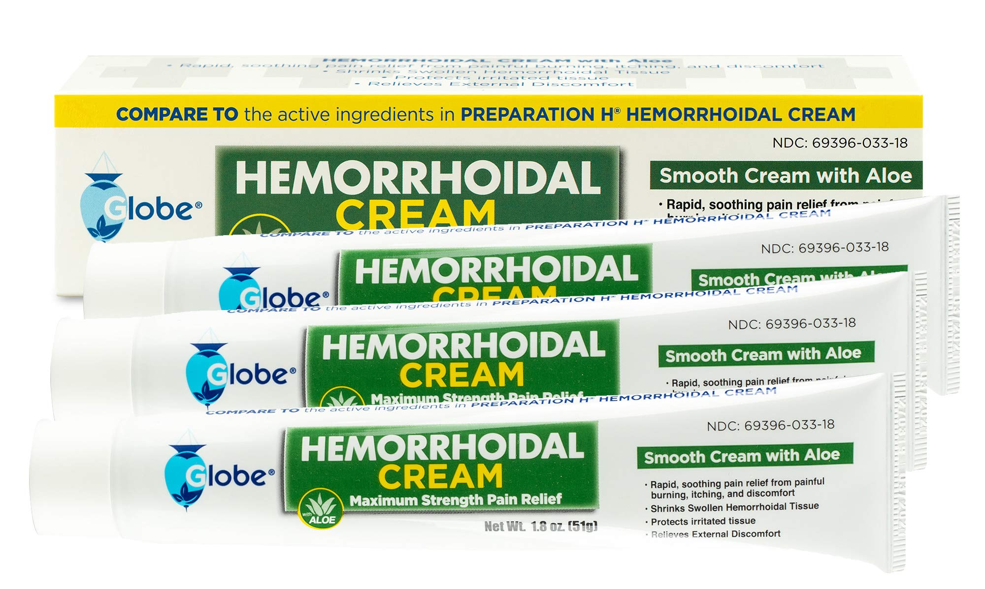 Globe fast numbing ointment for itching and burning sensations