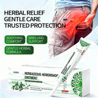 Fast acting relief ointment for painful burning and itching sensations.