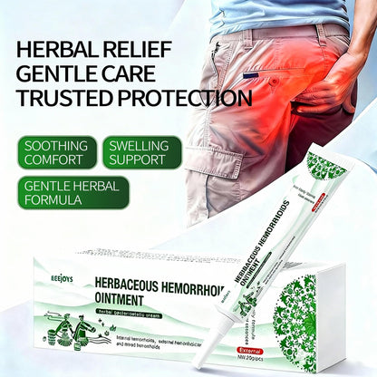 Fast acting relief ointment for painful burning and itching sensations.