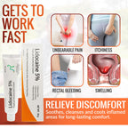 Authentic Mohnark anorectal numbing cream 30 gram tube for internal and external application.