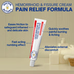 Proctologist developed hemorrhoid treatment cream by Doctor Butler's with soothing organic herbs.