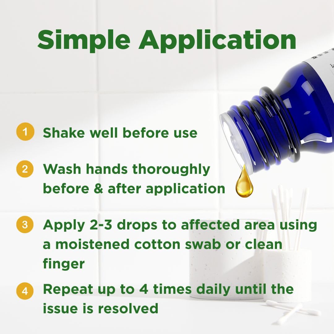 Forces of Nature Fissure Control clean plant based treatment bottle for burning and throbbing pain