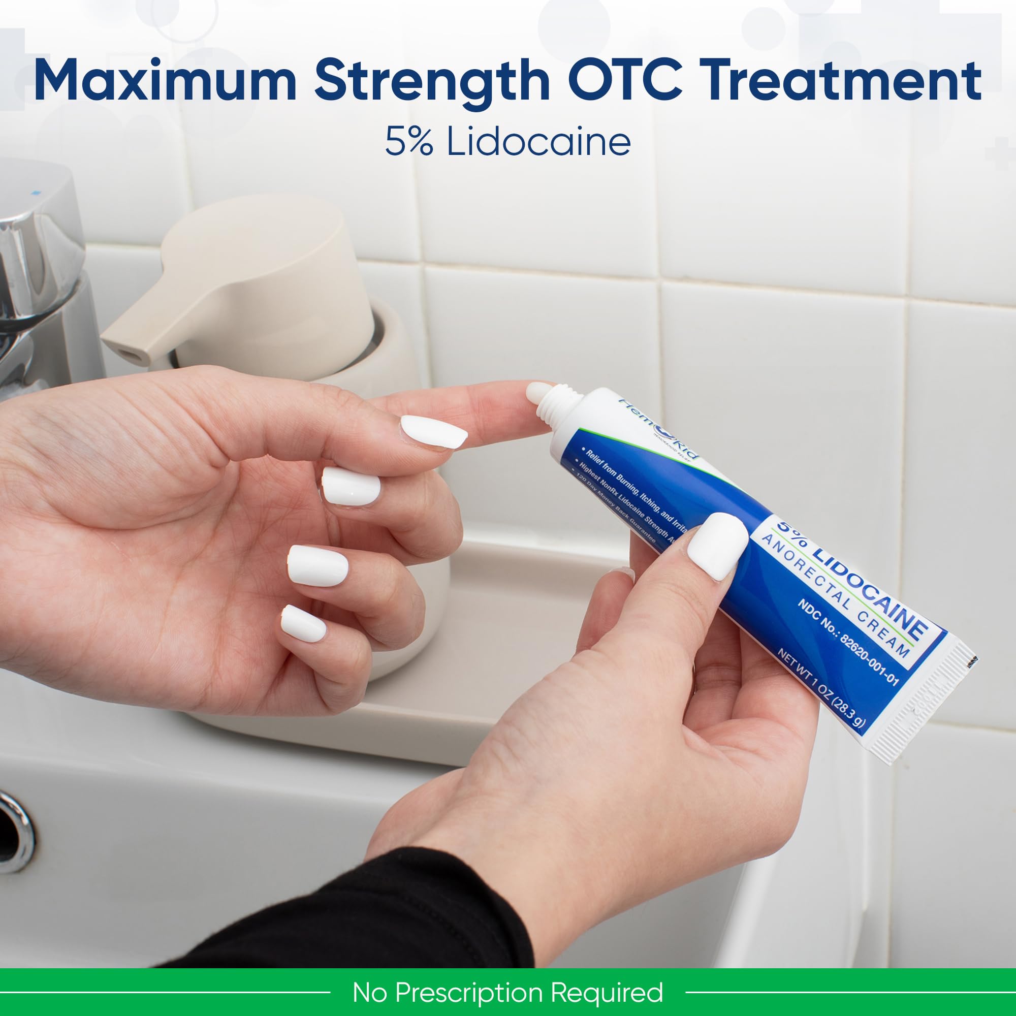 HemRid pain management lidocaine topical ointment packaging details