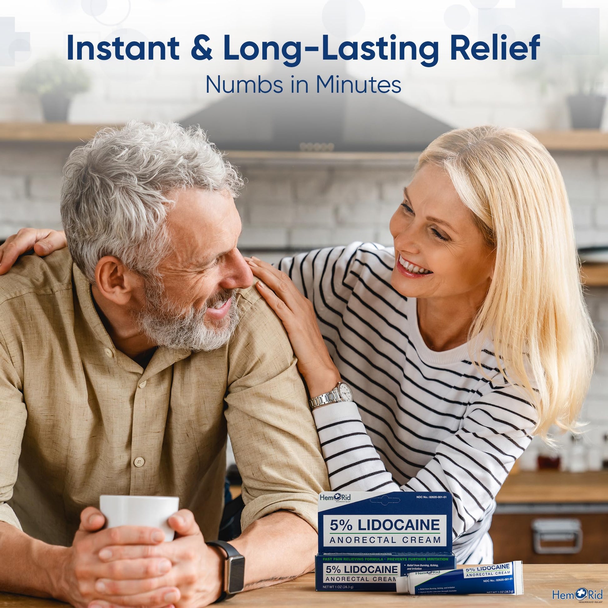 HemRid fast acting hemorrhoid solution for localized nerve desensitization
