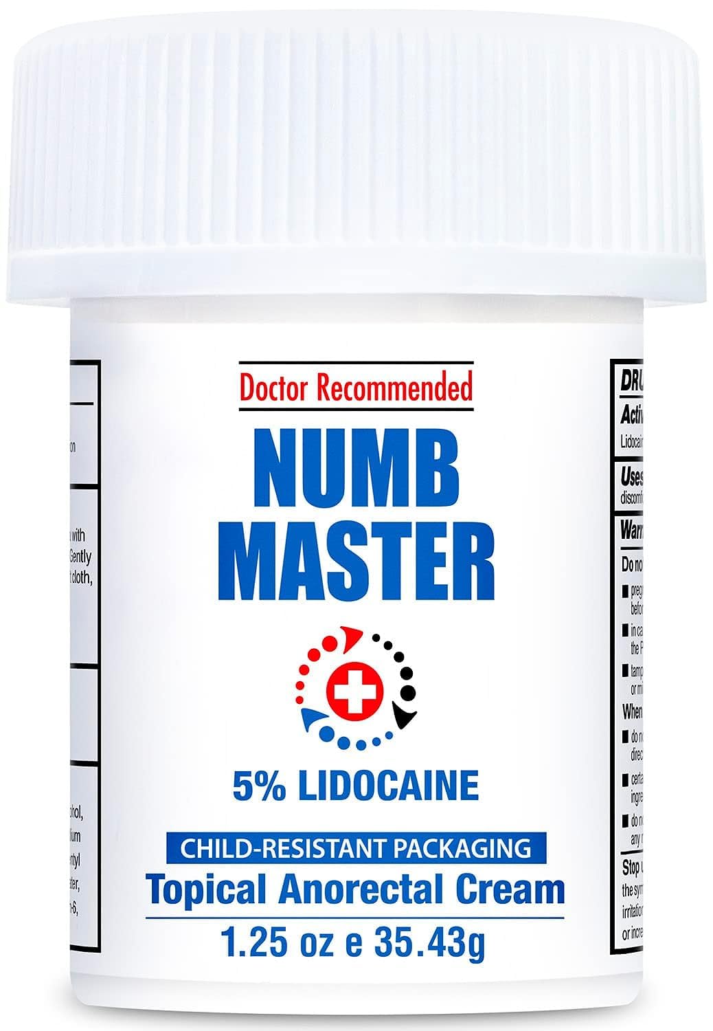Clinical Resolution non oily water based numbing cream tube details and usage instructions