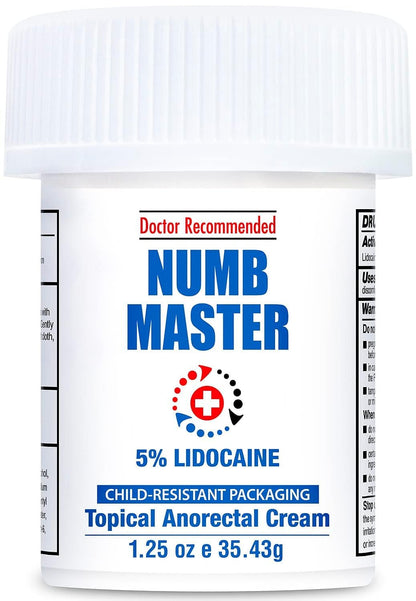 Clinical Resolution non oily water based numbing cream tube details and usage instructions