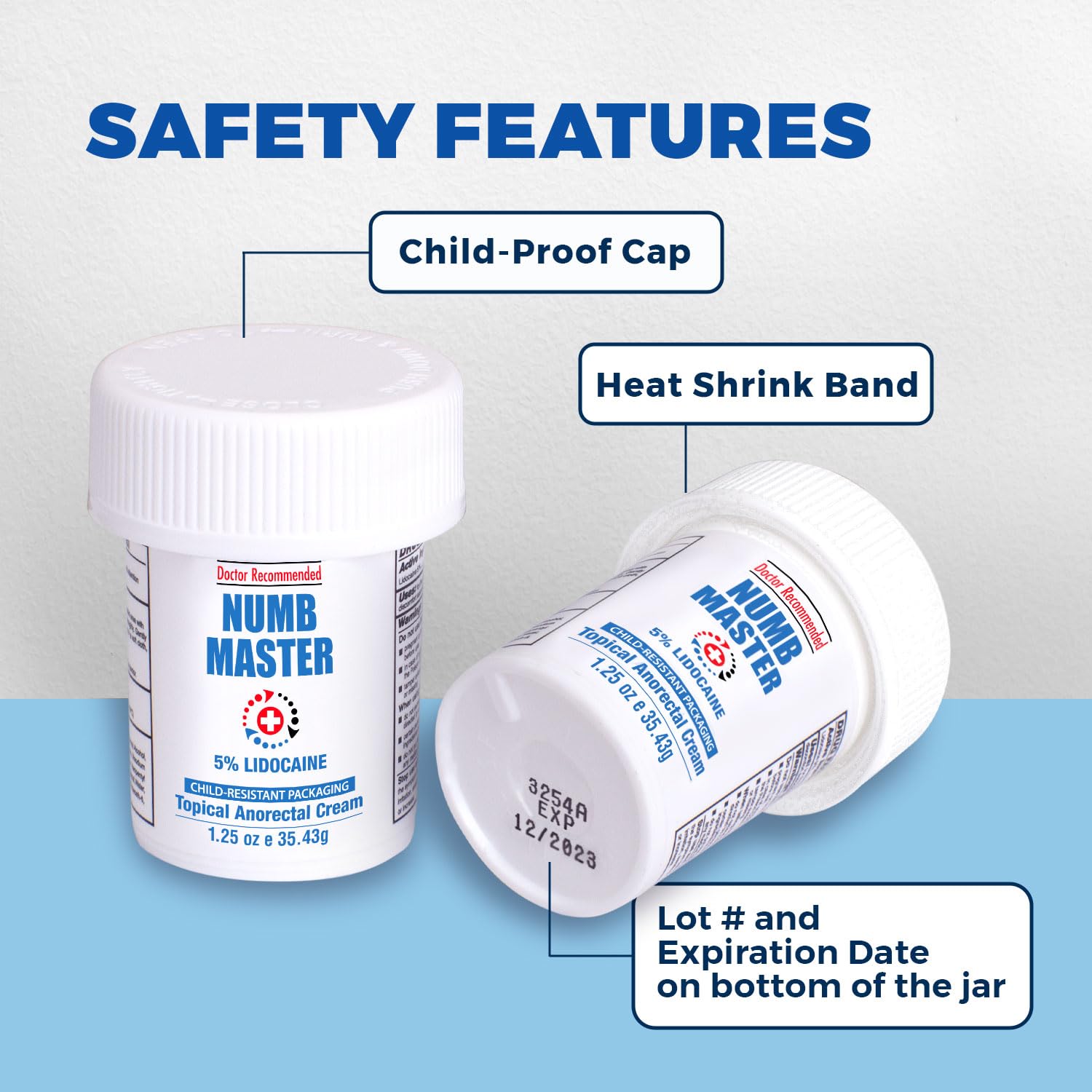 Clinical Resolution Laboratory professional strength topical numbing cream for minor skin irritations