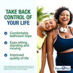 HemRid Max oral dietary supplement for swelling and pain relief.