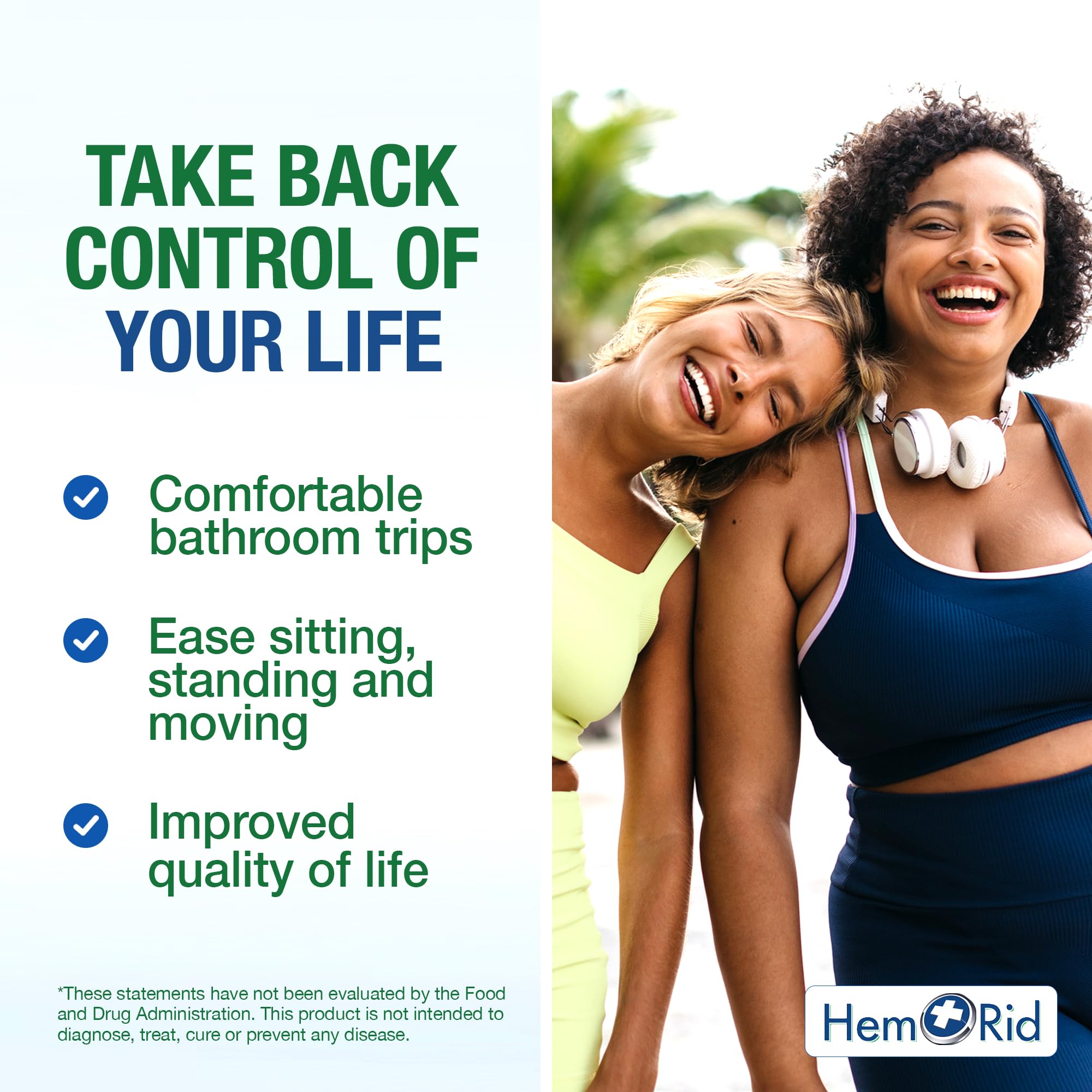 HemRid Max oral dietary supplement for swelling and pain relief.