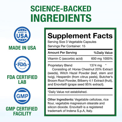 HemRid Max hemorrhoid supplement side panel displaying product safety directions.