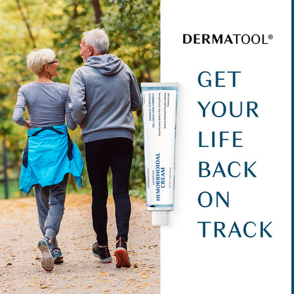 Dermatool 5 percent lidocaine HCL cream showcasing medical grade relief for severe anorectal discomfort.
