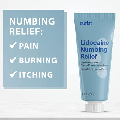 Curist 12 Ounce total volume twin pack lidocaine topical anesthetic product shot