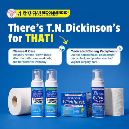 T.N. Dickinson's skin protectant hypoallergenic cooling rounds lifestyle image
