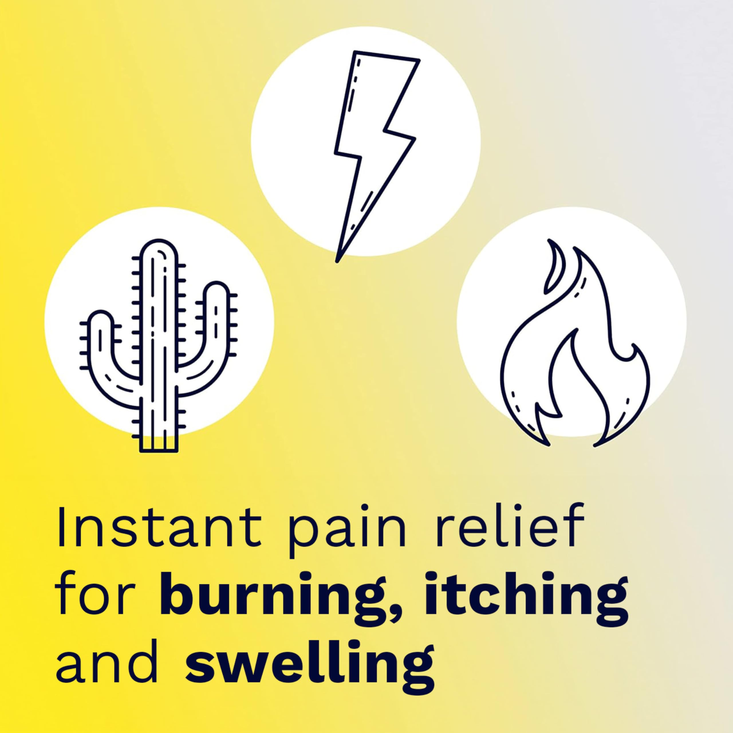Preparation H piles swelling reduction cream with phenylephrine and lidocaine local anesthetic close up look