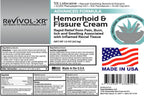 Medical grade applicator nozzle included with REVIVOL-XR cream for targeted internal hemorrhoid care