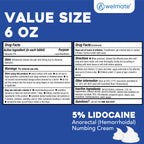 Close up view of the WELMATE maximum strength lidocaine cream container showcasing the protective seal