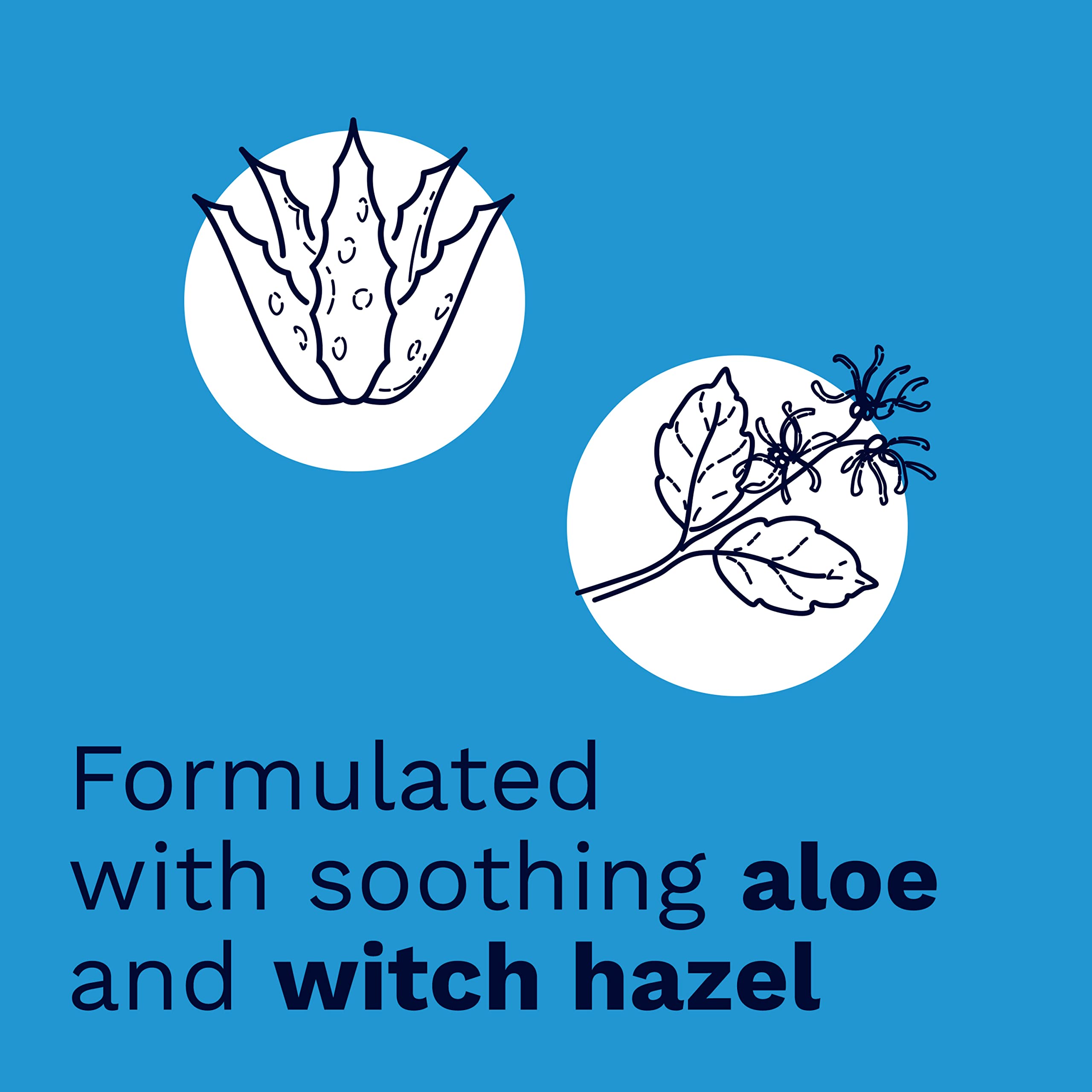 Back label of Preparation H hemorrhoid flushable wipes outlining ingredients and usage instructions.