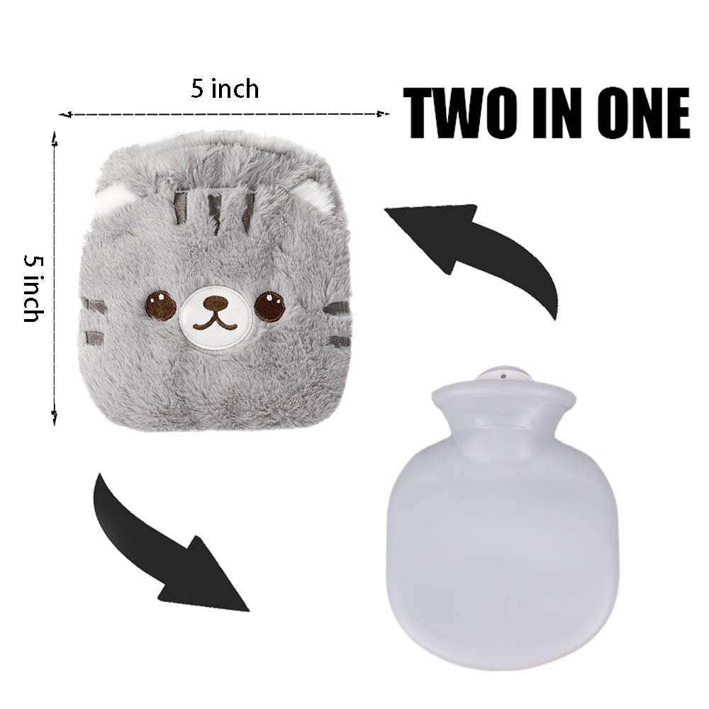 CHDN thermoplastic heat pack with removable animal themed furry cover for back pain support.