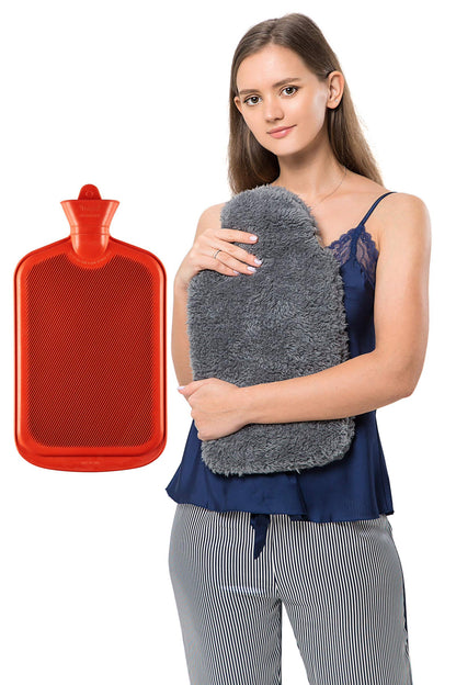 Close up of Peterpan rubber hot water bottle stopper and texture