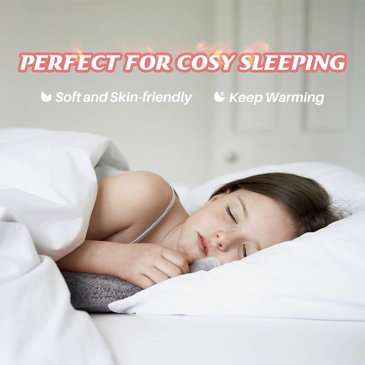 CCMRCQ USA imported natural rubber heating bottle for neck and shoulder muscle recovery.