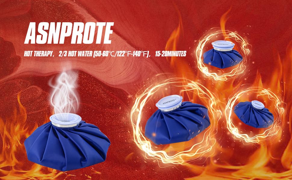 Authentic USA imported ASNPROTE reusable compress bags displaying the branded white closure cap