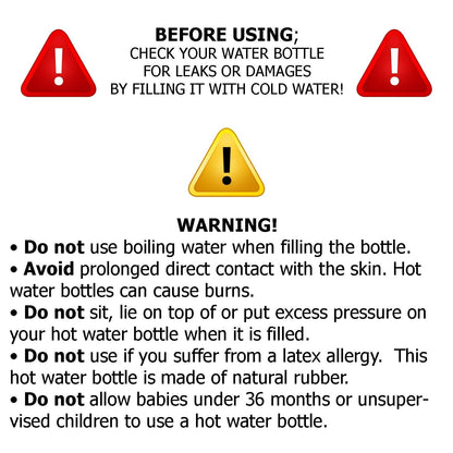 SteadMax hot water bottle usage for abdominal cramps