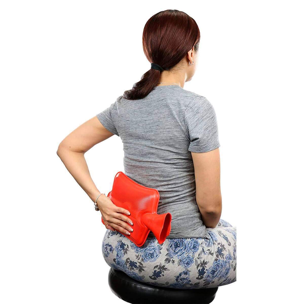 Authentic Relief Pak natural rubber hot water bottle packaging