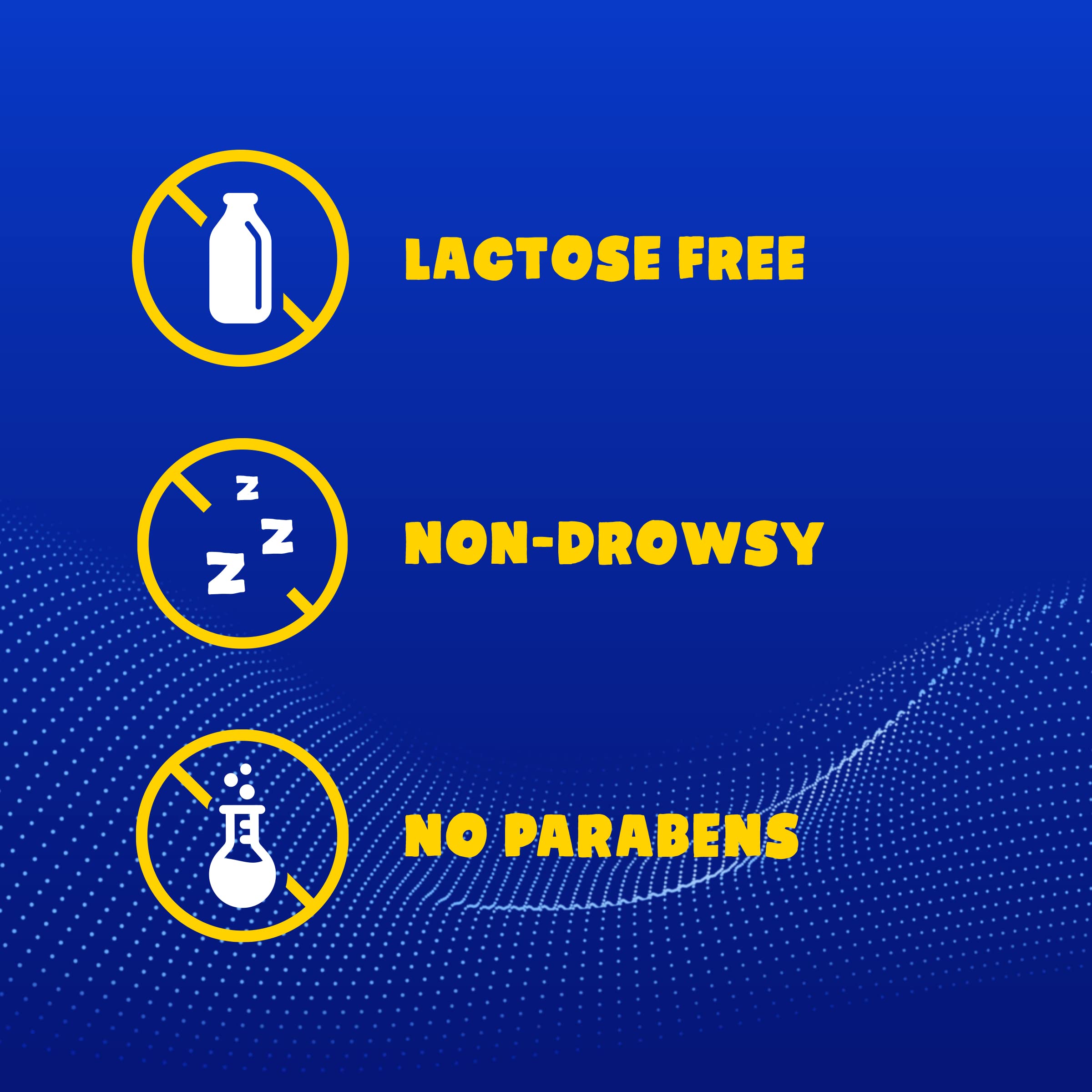 Close up of Advil Blue Raspberry liquid medicine label details