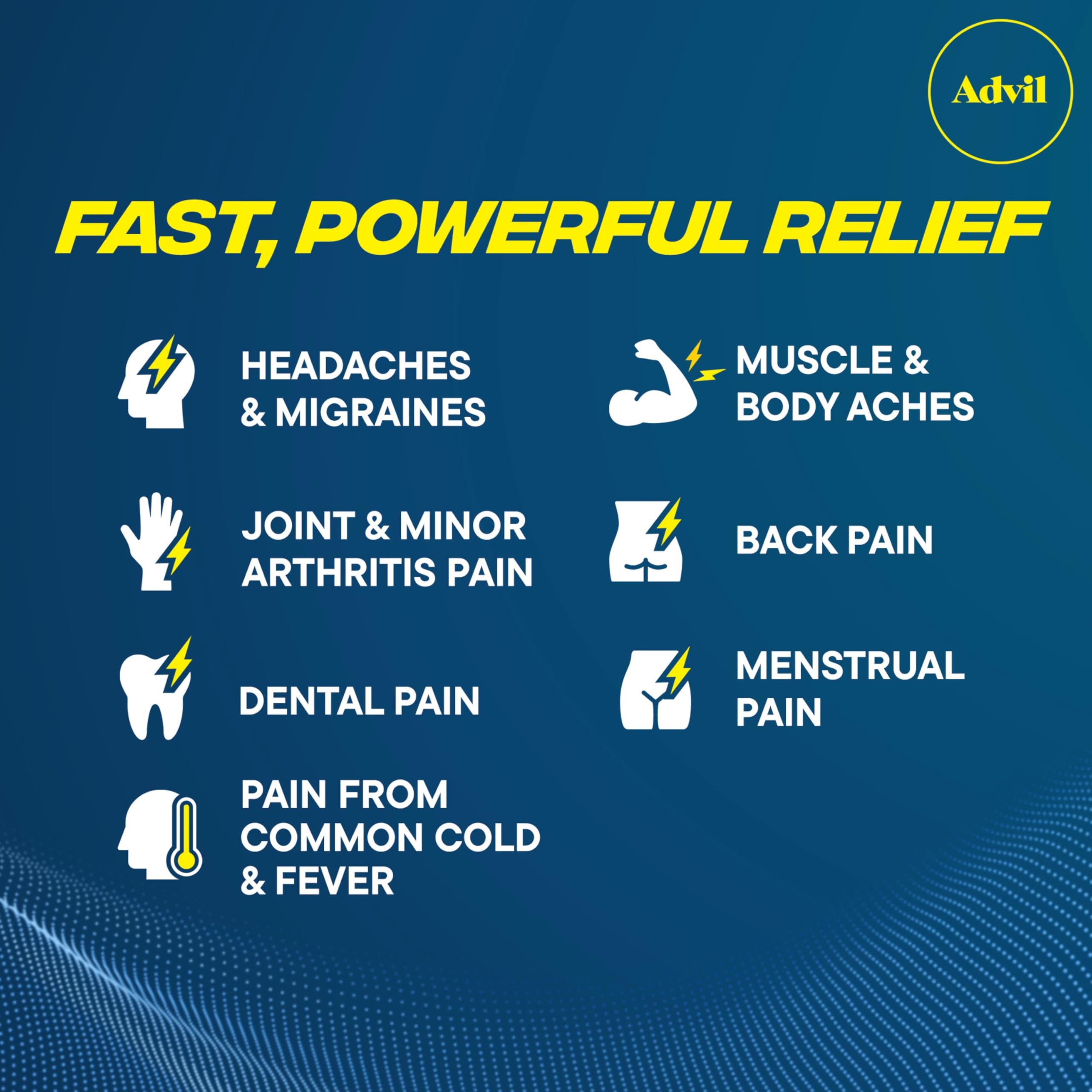 Advil Liqui-Gels Ibuprofen 200mg Capsules Product Detail
