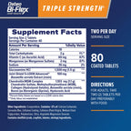 Osteo Bi-Flex 80 coated tablets bottle label details
