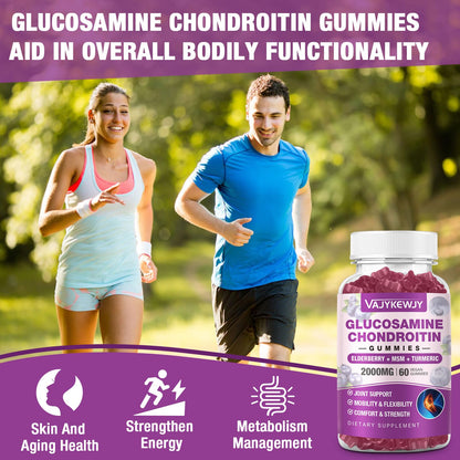 Supplement facts label on NutriVigor joint support bottle
