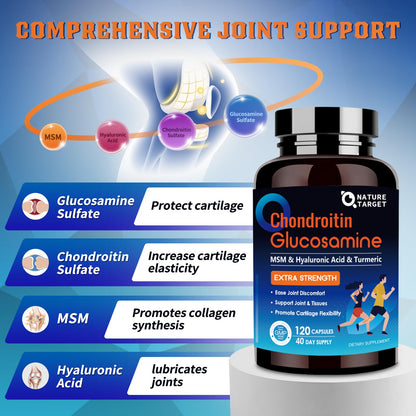 Nature Target joint support supplement label ingredients