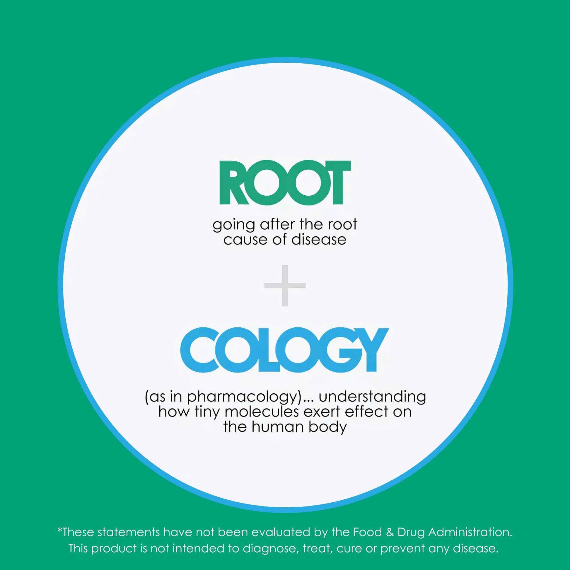 Rootcology Adrenal Support dietary supplement bottle showcasing authentic USA imported packaging.