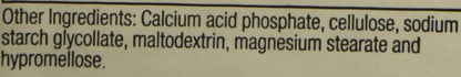 Standard Process Adrenal Complex herbal tablets close up displaying batch details and safety seal.