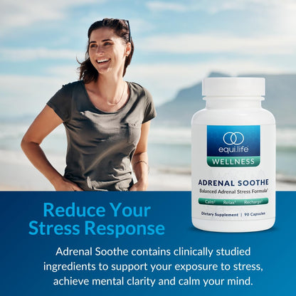 EquiLife stress and anxiety relief dietary supplement packaging
