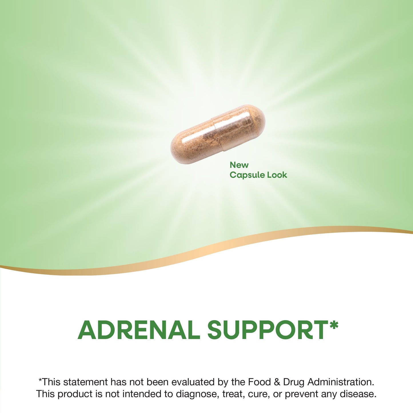Gluten free adrenal cortex complex by Nature's Way packaging details