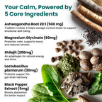 Back label of PrimeMD 120 capsules showing nutritional facts