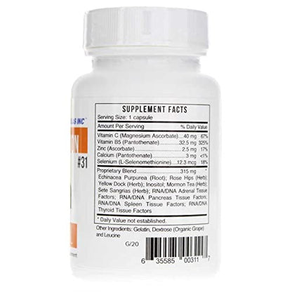 Authentic imported USA dietary supplement bottle for body chemistry and pH balance