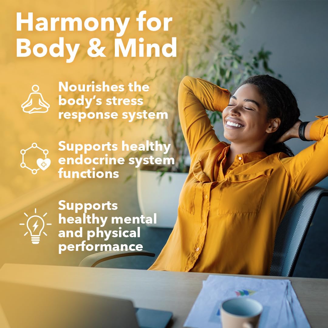 LifeSeasons Adrenal T supplement showing adaptogen ingredients for cortisol balance