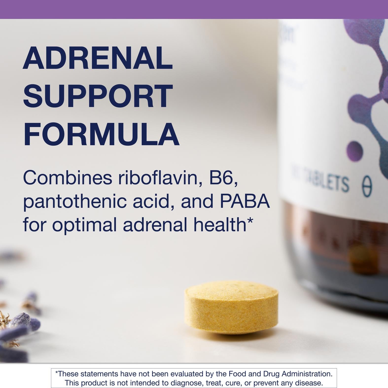 Metagenics Adrenogen adrenal health capsules packaging for stress management.