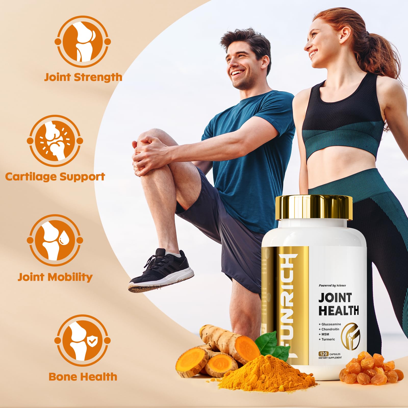 Funrich joint support supplement label details