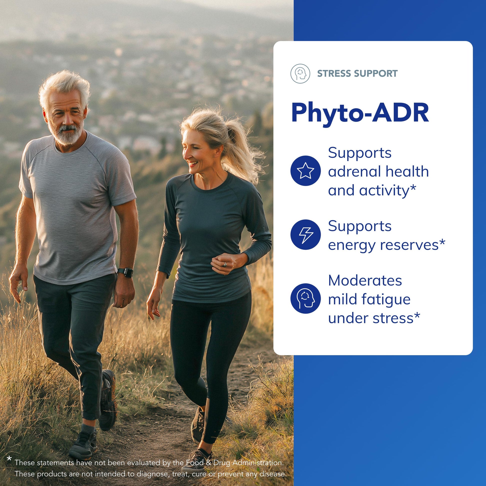 Pure Encapsulations Phyto ADR stress relief capsules bottle showing dosage instructions