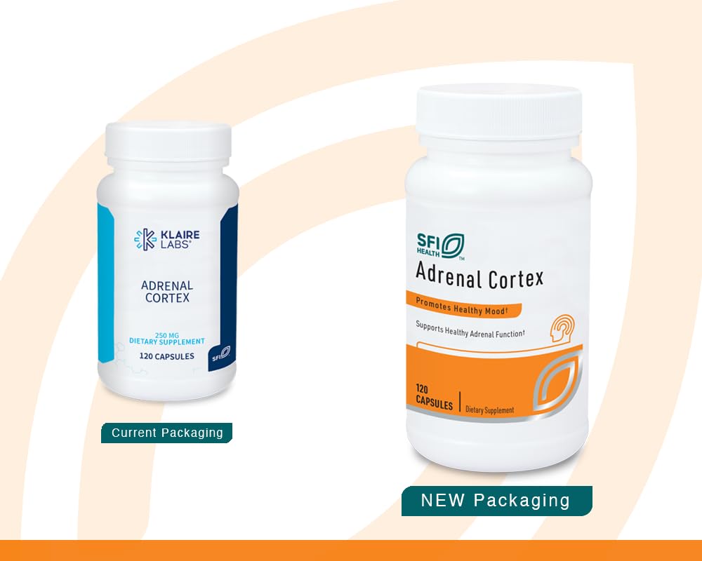 SFI Health Adrenal Cortex supplement facts label details