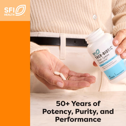Hypoallergenic daily stress care supplement bottle by SFI Health